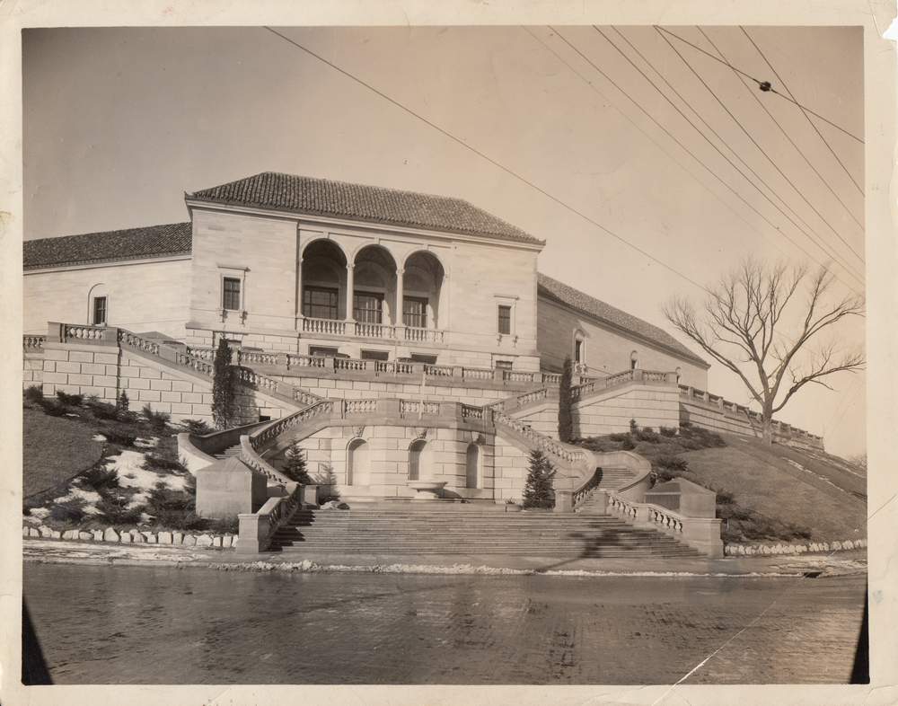 The Dayton Art Institute, shown in a photo from the Dayton Daily News archives, was completed in 1930 and modeled after the Villa d’Este near Rome and the Villa Farnese at Caprarola in Italy -- both examples of sixteenth century Italian Renaissance architecture.